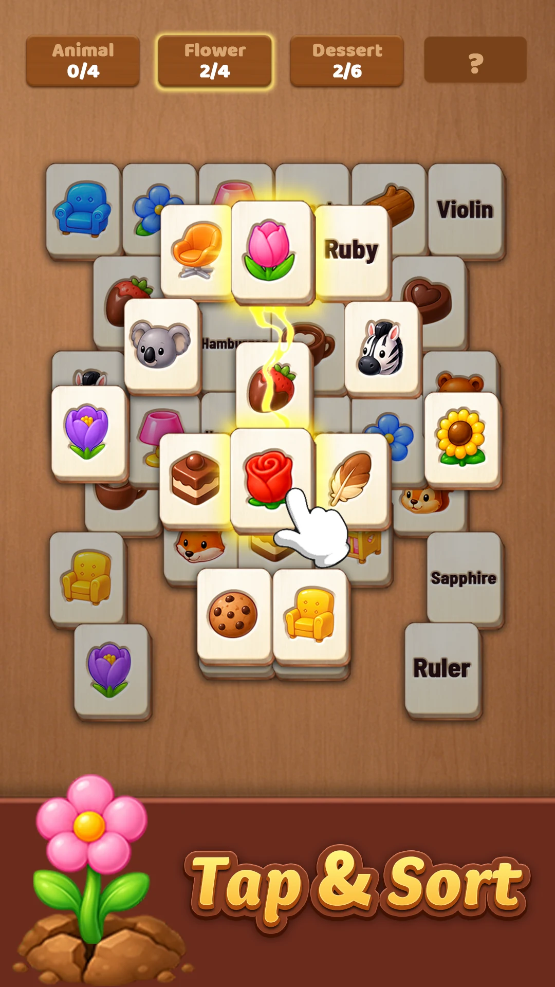 Mahjong Association:Sort Emoji screenshot